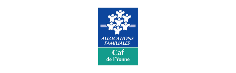 Logo de la CAF de l'Yonne